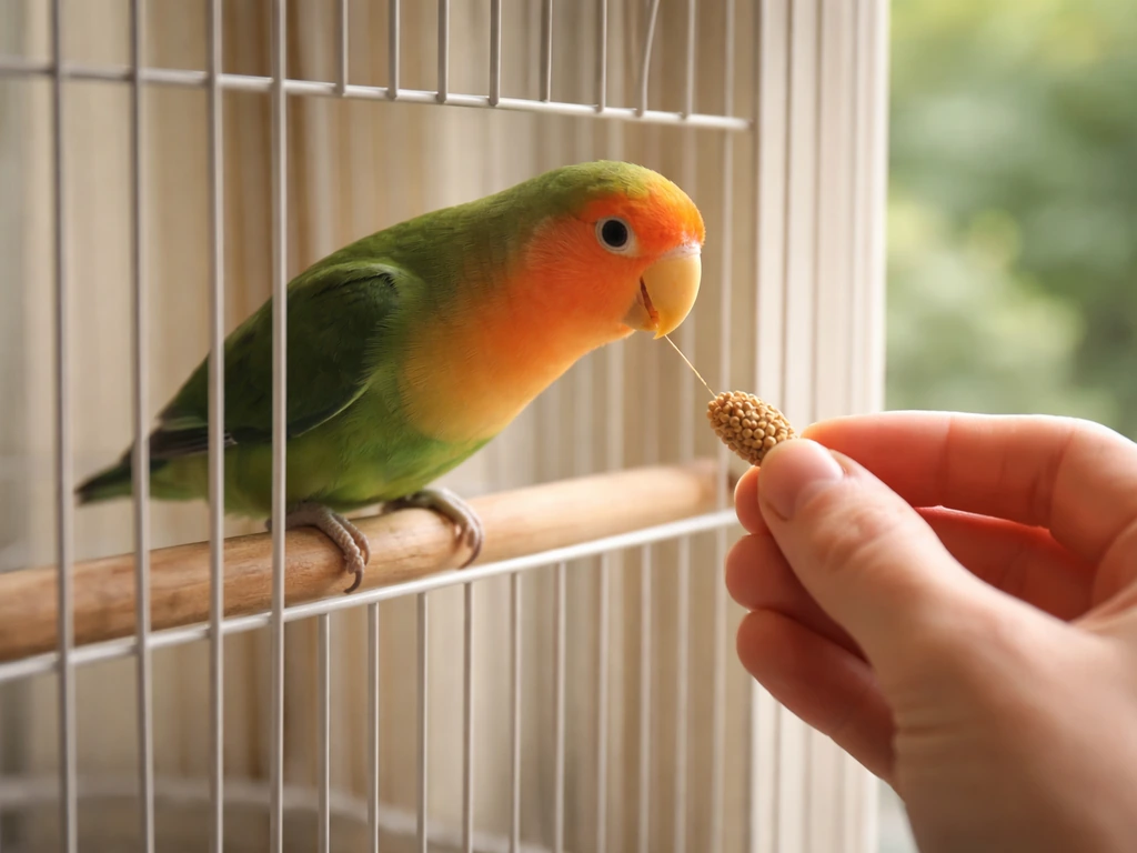 How to Make a Lovebird Trust You Step by Step